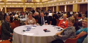 At the Duke of York presentation lunch in Bridlington